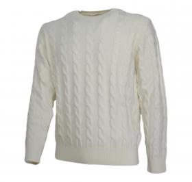 CASHMERE COMPANY Maglia a Treccia Uomo IU721 1234 Cashmere e