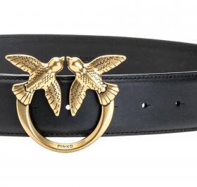 PINKO Cintura Donna Love Berry Simply Belt H4 Fibbia Oro Col