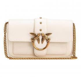 PINKO Borsa Donna Love One Pocket Z14Q Colore Bianco