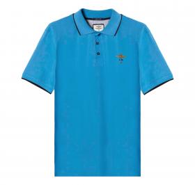 AERONAUTICA MILITARE Polo Basica in Cotone a Manica Corta PO