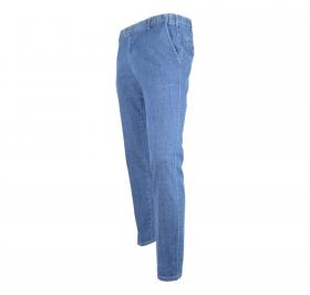 MEYER Pantalone Jeans Uomo Denim Travel Chino Stretch Modell