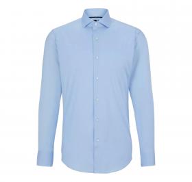 BOSS Camicia Slim Fit in Jersey Elasticizzato P-HANK-s-kent 