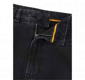 BOSS Jeans Donna A Gamba Larga In Denim Antracite C_MARLENE 