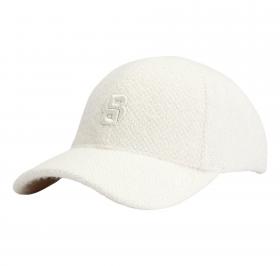 BOSS Cappello Donna In Morbido Jersey Con Monogramma Double 