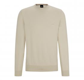 BOSS Maglione Uomo In Cotone Con Logo Ricamato Pacas 5050602