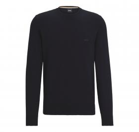 BOSS Maglione Uomo In Cotone Con Logo Ricamato Pacas 5050602