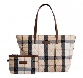 BARBOUR Borsa Donna Wetherham Quilted Tartan Bag LBA0344BE32