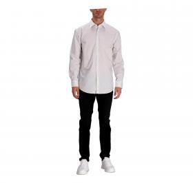 BOSS Camicia Uomo Slim Fit Popelin Di Cotone Elasticizzato F
