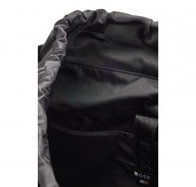 BOSS Zaino Uomo Multitasca Rifinito Con Monogramma Double B 