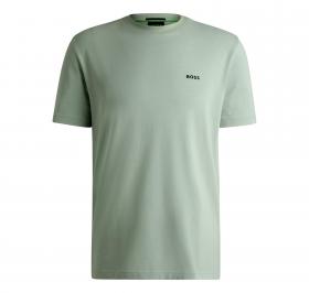 BOSS T Shirt Uomo Regular Fit In Cotone Elasticizzato Con Lo