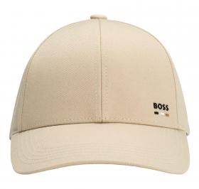 BOSS Cappellino Uomo In Twill Di Cotone Con Logo Zed BOSS St