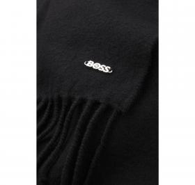 BOSS Sciarpa Donna In Lana Con Rivetto Con Logo Zesy 5051721