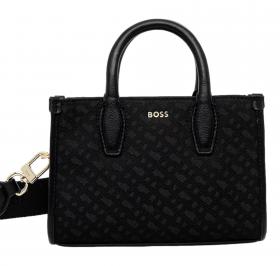 BOSS Borsa Donna In Tessuto Logata Monogramm Sandy Sm Tote J