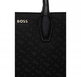 BOSS Borsa Donna In Tessuto Logata Monogramm Sandy Sm Tote J