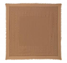 BOSS Foulard Donna Tessuto Fine Modal Seta Laik 50521800 Colore Beige Scuro 260