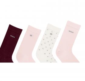 BOSS Calzini Donna Altezza Regolare Con Dettagli Con Logo 4P
