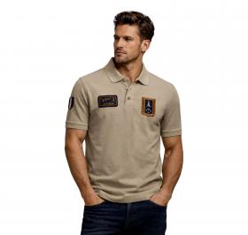 AERONAUTICA MILITARE Polo Uomo Frecce Tricolori Con Patch PO1927UP00191 Colore Beige