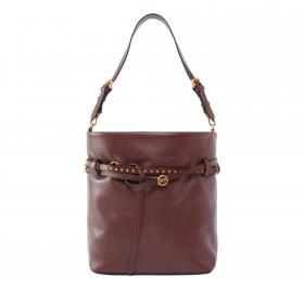 PINKO Borsa Donna Bucket Belt Classic 106339 R49Q Colore Burgundy