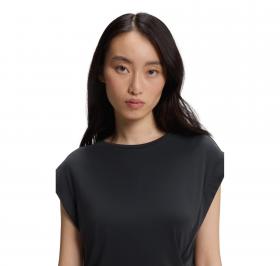 BOSS T Shirt Donna In Jersey Con Dettaglio Twist Laterale C Ebony 50553458 Colore Nero