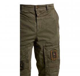 AERONAUTICA MILITARE Pantalone Uomo Anti G In Cotone PA1387UCT01493 Colore Verde Militare
