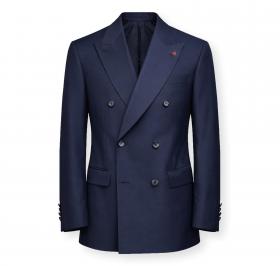 ROY ROBSON Giacca Uomo Blu Regular Fit Doppiopetto Elegante 