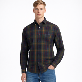 BARBOUR Camicia Uomo Kenton Classic Tartan MSH5689TN11 Slim 