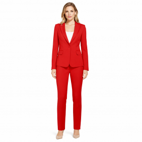 MDM Mademoiselle Du Monde Tailleur Donna GI4778 Colore Rosso