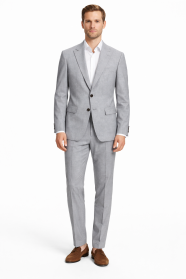 BOSS Abito Uomo Due Pezzi Slim Fit Misto Lana H-Huge 2Pcs Pe