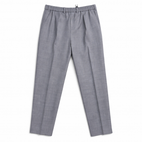 BOSS Pantalone Uomo Relaxed Fit Blu Lana Vergine Lavabile P-PhilC 262 50561975 Grigio