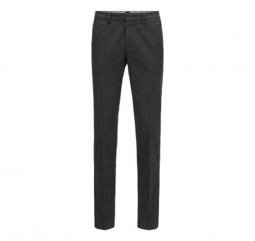 HUGO BOSS Pantalone slim fit Cotone elasticizzato NERO Kaito