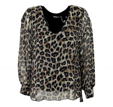 LISA KOTT Blusa 9031 Colore Maculato Linea Curvy Style