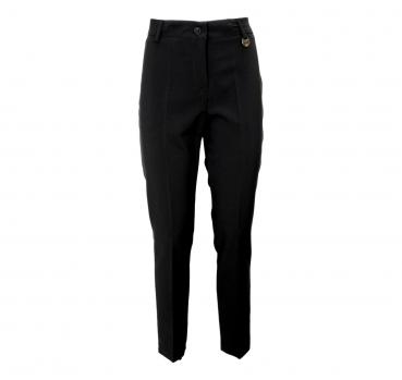 LISA KOTT PANTALONE DONNA 4618 COLORE NERO LINEA CURVY STYLE