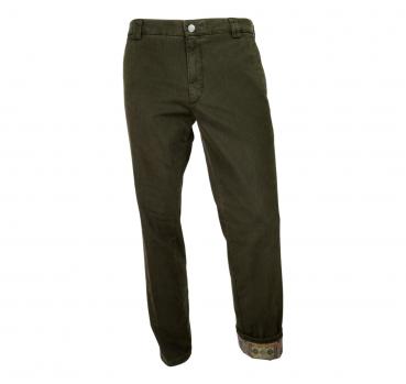 MEYER Pantalone Uomo Modello Roma Chino Denim Termico 2-3915