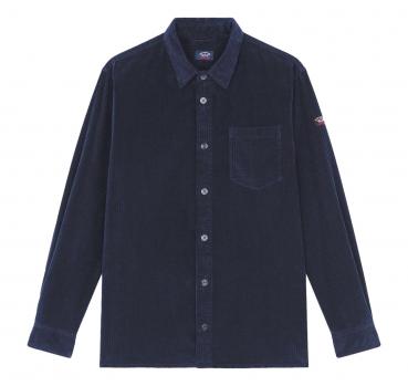 PAUL SHARK Overshirt Uomo In Velluto Di Cotone 13313146 Colo