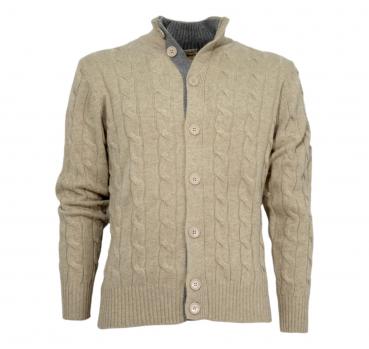 CASHMERE COMPANY Cardigan Trecce 1211 IU204719 in Cashmere e