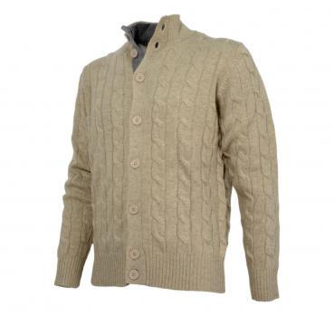 CASHMERE COMPANY Cardigan Trecce 1211 IU204719 in Cashmere e