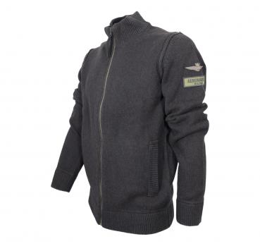 AERONAUTICA MILITARE Maglia Full Zip Uomo Con Patch Dedicate