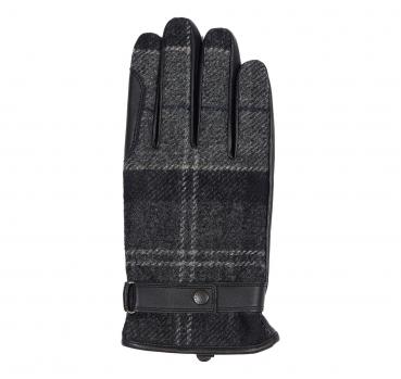 BARBOUR Guanti Uomo Newbrough Tartan MGL0051BK11 Colore Grig