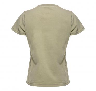 PINKO T-shirt Donna Basico Con Mini Logo Al Petto In Jersey 