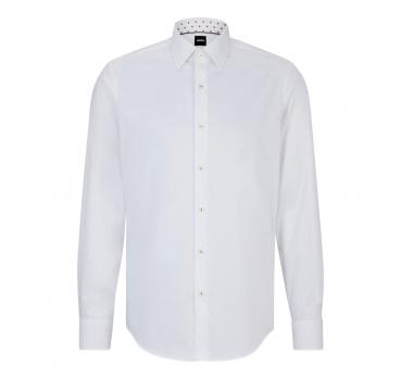 BOSS Camicia Uomo Regular FitIn In Cotone 50511358 Colore Bi