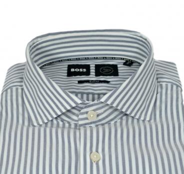 BOSS Camicia Uomo Slim Fit a Righe P-HANK-spread-C1-222 5050