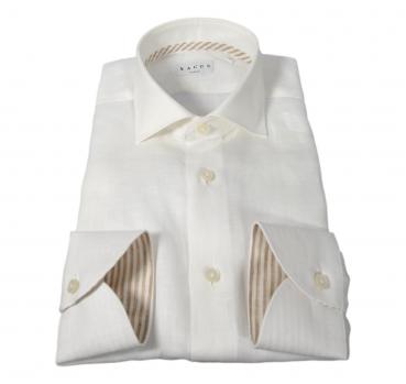 XACUS Camicia Uomo Puro Lino 61920002 Colore Bianco