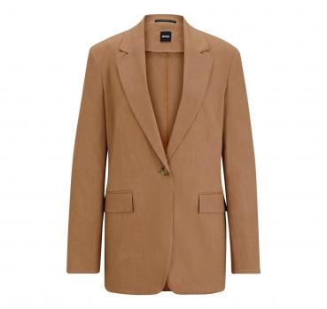 BOSS Giacca Donna Regular Fit In Misto Lino JASENA 50512888 