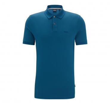 BOSS Polo Uomo In Cotone Biologico Con Logo Ricamato PALLAS 