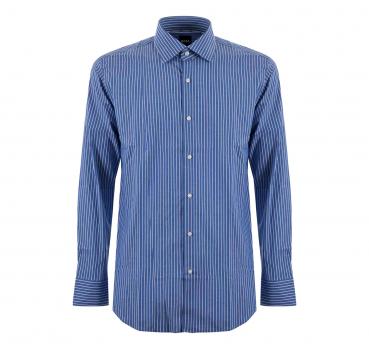 BOSS Camicia Uomo Slim Fit In Cotone Elasticizzato Facile Da