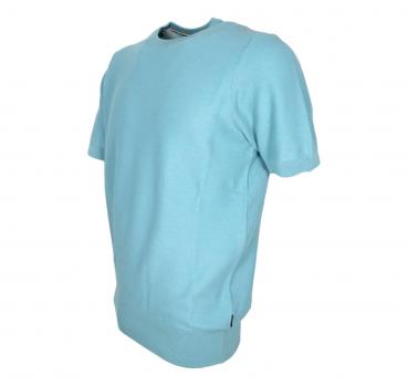 BOSS Maglia Uomo A Maniche Corte In Misto Cotone Con Microla