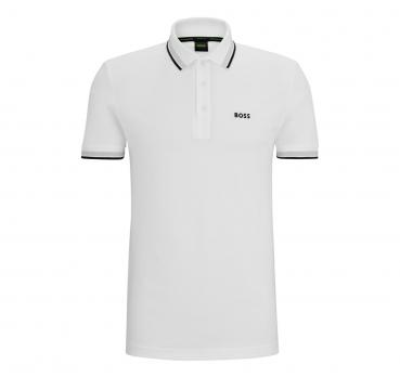 BOSS Polo Uomo Con Dettagli e Logo Contrasto Modello 5046905