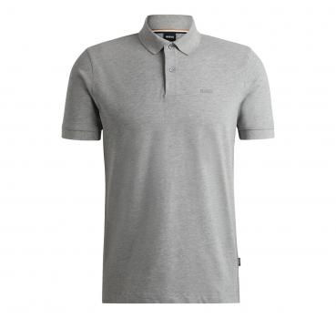 BOSS Polo Uomo In Cotone Biologico Con Logo Ricamato PALLAS 