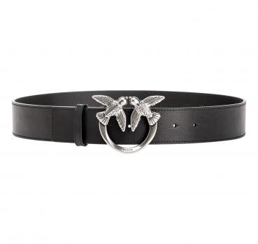 PINKO Cintura Donna Love Berry Belt H4 Fibbia Argento Colore