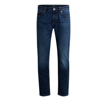 BOSS Jeans Uomo Slim Fit In Comodo Denim Elasticizzato Model